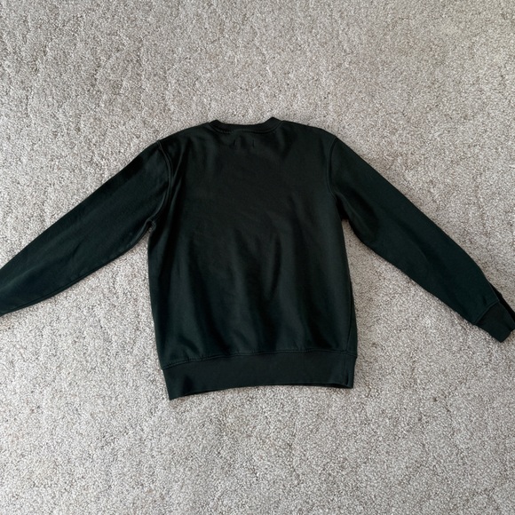 Goodfellow & Co Men’s Green Fleece Crewneck Sweatshirt Size S - Picture 7 of 7